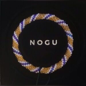💛💜🤍 NOGU Himalayan Gold, Purple, White Bracelet 🤍💜💛